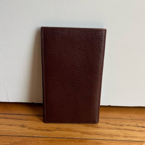 Vintage Mark Cross Leather Folding Wallet - Picture 2 of 7